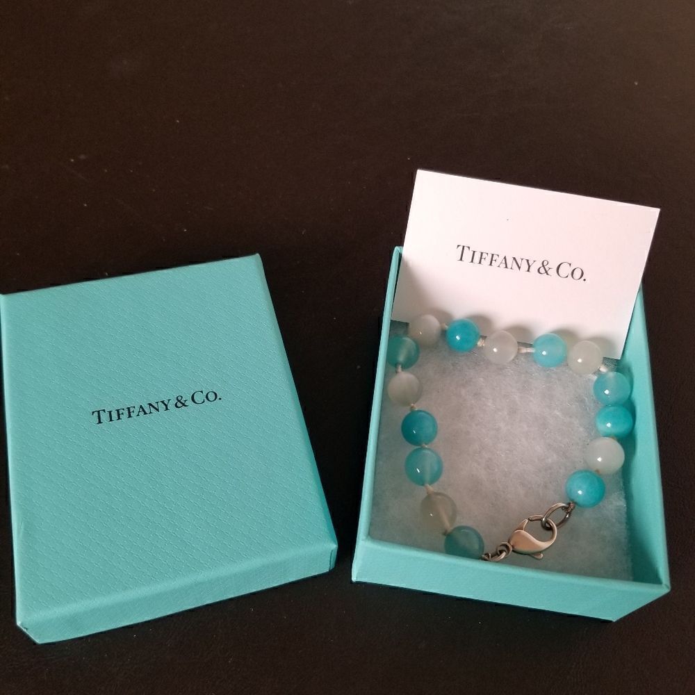 Tiffany & Co. Amazonite Multi Gemstone Bracelet